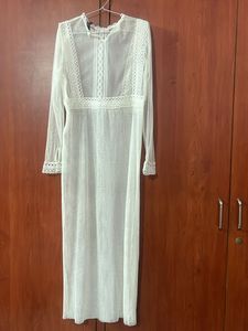 Vero moda Sheer White Dress