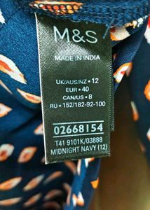 Marks &amp; Spencer Ethnic Print Casual Shirt.
