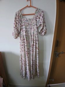 Boho Print Midi Dress