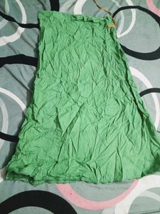 Light Green Ethnic Ghaghra for saree