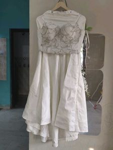 Elegant White Dress 🤍