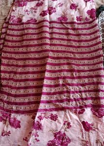 Floral Print Cotton Kurta set