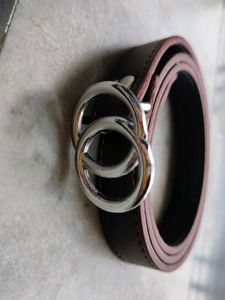 Stylish Double G Buckle Belt