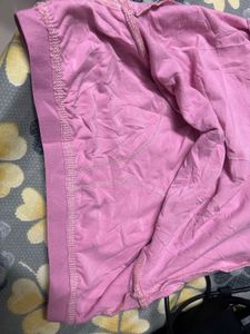 Pink Sleeveless Crop Tank Top