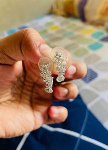 Stylish Silver Dangle Earrings