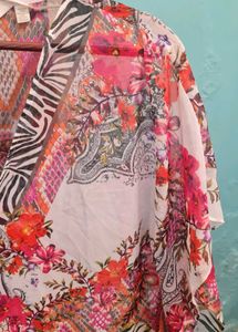 Ted Baker V-Neck Tunic Top/Swimsuit c