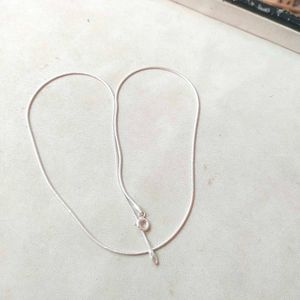 Elegant 925 Silver Chain Necklace