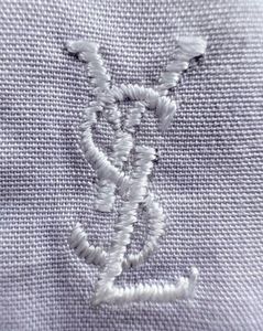 Saint Laurent YSL Long Sleeve Button-Up Shirt