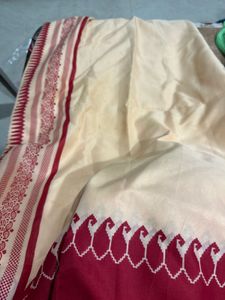 Elegant Ethnic Saree unused with unstiched blouse