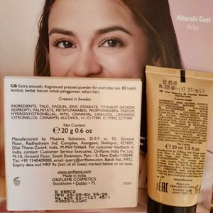 Oriflame OnColour Face Powder &amp;glow  peach Perfect