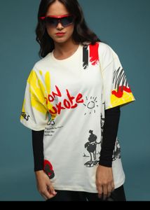 Imagination Is Real Oversized T-shirt