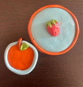Pinteresty Clay Ring Trinkets/ Storage (set of 2)