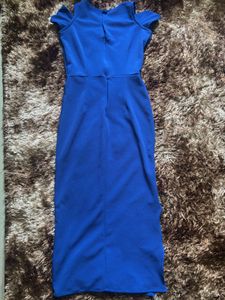 Fitted Blue Dress