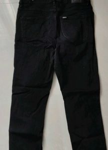 Black Ripped Denim Jeans
