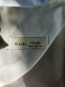 Korean White Puffy Sleeve Top