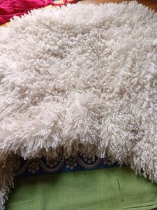 Furry Winter Cream Shrug