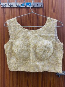 Golden Embroidered Sharara