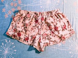 Floral Ruffle Shorts