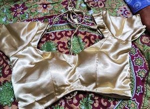 Backless Golden Blouse(Padded)