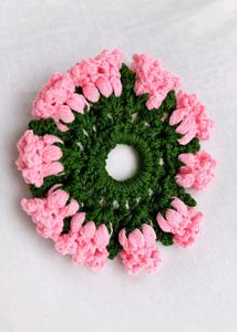 Handmade Crochet Flower Hair Clip