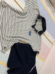 Men's Striped Polo Shirt