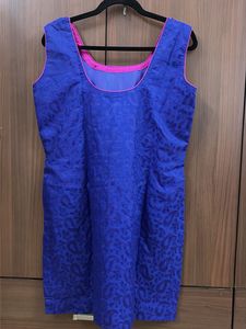 New Blue &amp; Pink Kurta Set
