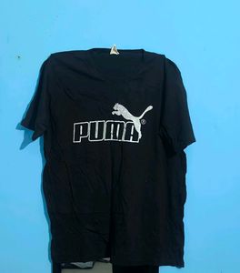 Puma Black Graphic Tee