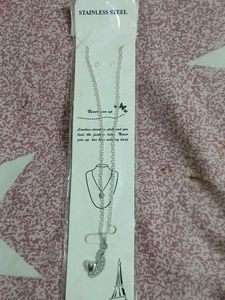 Elegant Stainless Steel Heart Necklace