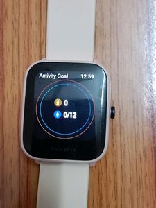 Stylish Beige Smartwatch - Fitness Tracker