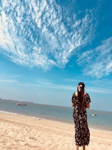 Floral Print Puff Sleeve Dress