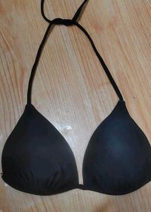 🔊✨Combo Classic Black Halter Bikini &Cream lace (