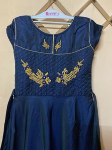 Navy Blue Gown