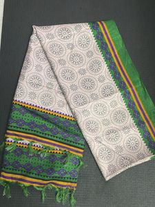 SILK DUPATTA with BORDERS