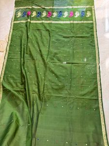 100% Pure Silk Chanderi Banarasi