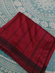 maroon saree