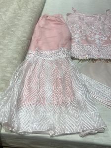 Pink Embroidered Salwar Kameez Set