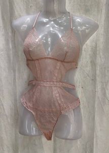 20138. Lace Teddy Bodysuit