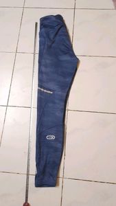 Decathlon high waist warm brushed fleece gym