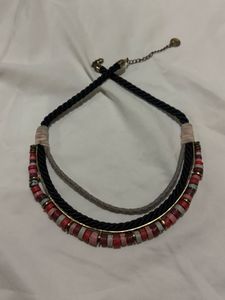 Boho Beaded Layered Necklace