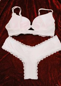 very beautiful white lingerie set 😍