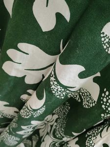 Stylish green &amp; White Printed Kurta