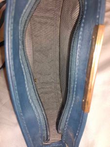 Stylish Blue Clutch