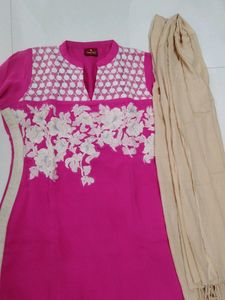Without Dupatta L Size Suit Good Condition