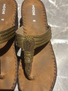 Mochi Embellished Flip Flop Sandals