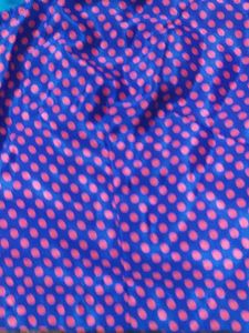 Blue Polka Dot Blouse