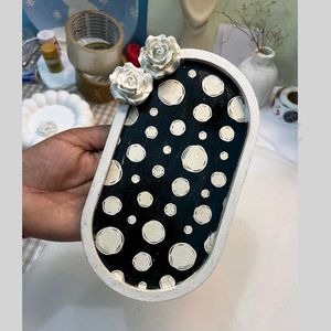 Decorative Polka Dot Trinket Dish
