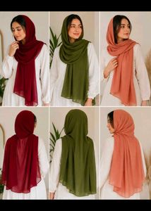 Chiffon Hijab Scarf - Various Colors