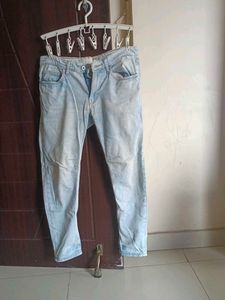 Light Wash Denim Jeans