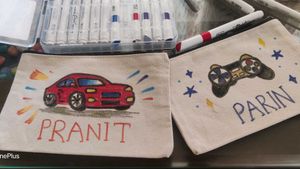 Customized Pouch with Car Design