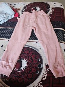 Pink Casual Pants